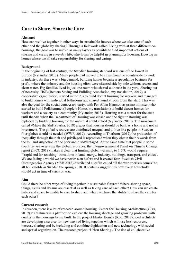 Resarc Module 3 Mars 2019 Sara HC 2_Sida_1